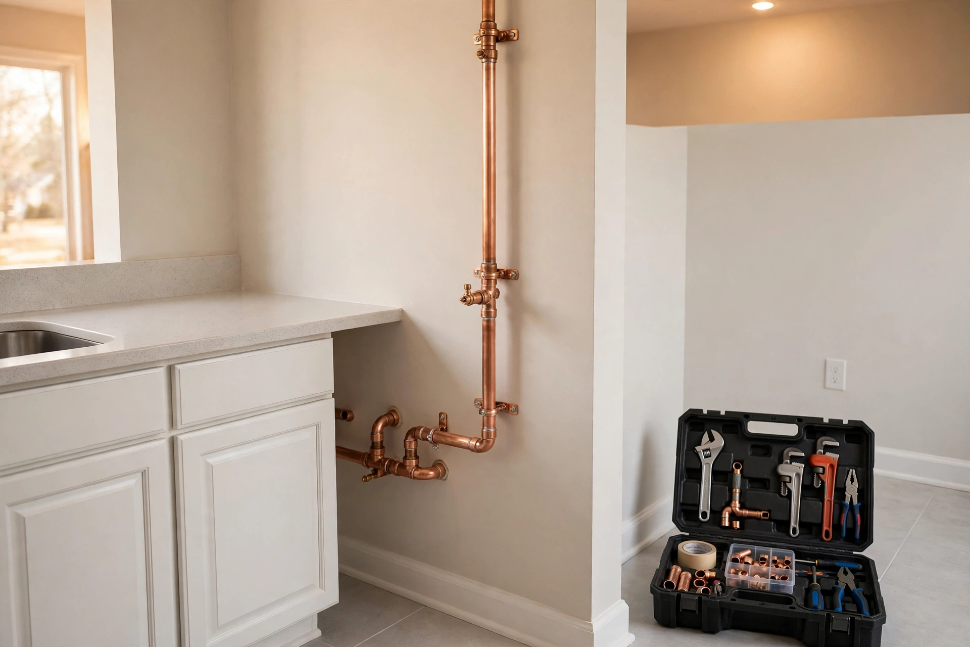Burst Pipe Water Damage — Burst Pipe Water Damage in Tulip Grove by Bowie Water Damage Restoration Company