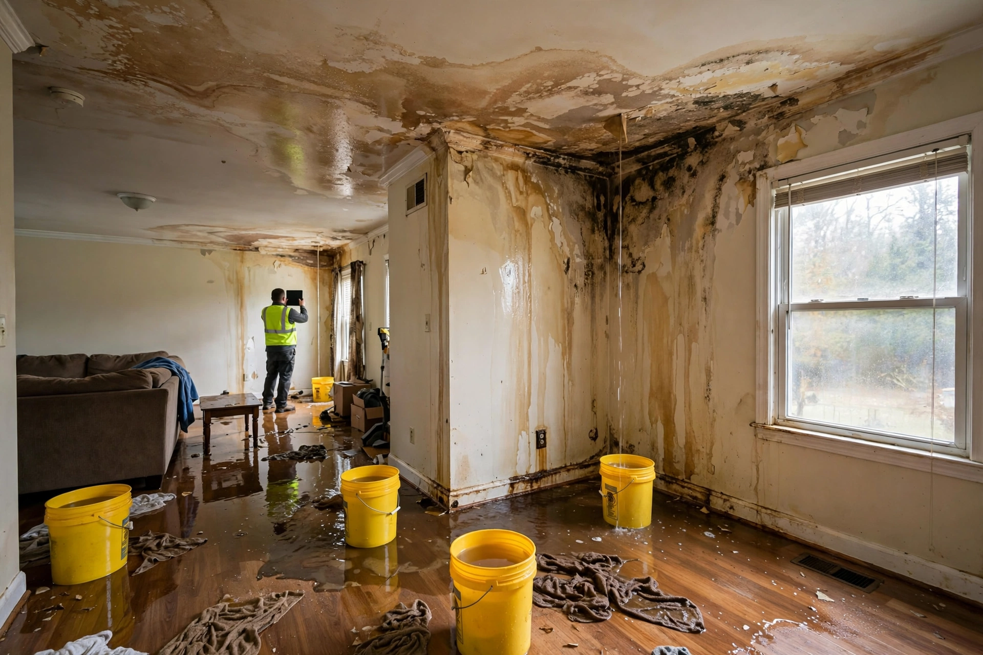 Before photo, Insurance Claim Documentation in Long Ridge, by Bowie Water Damage Restoration Company