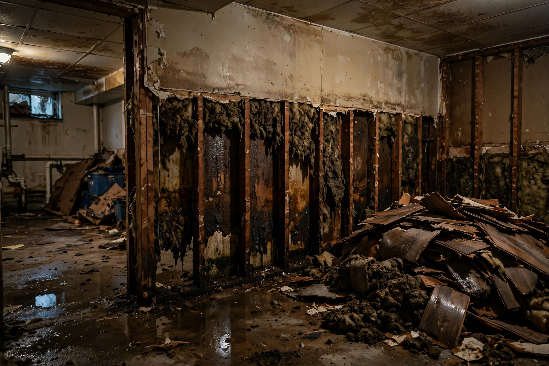 Before photo, Reconstruction After Water Damage in Chapel Forge, by Bowie Water Damage Restoration Company