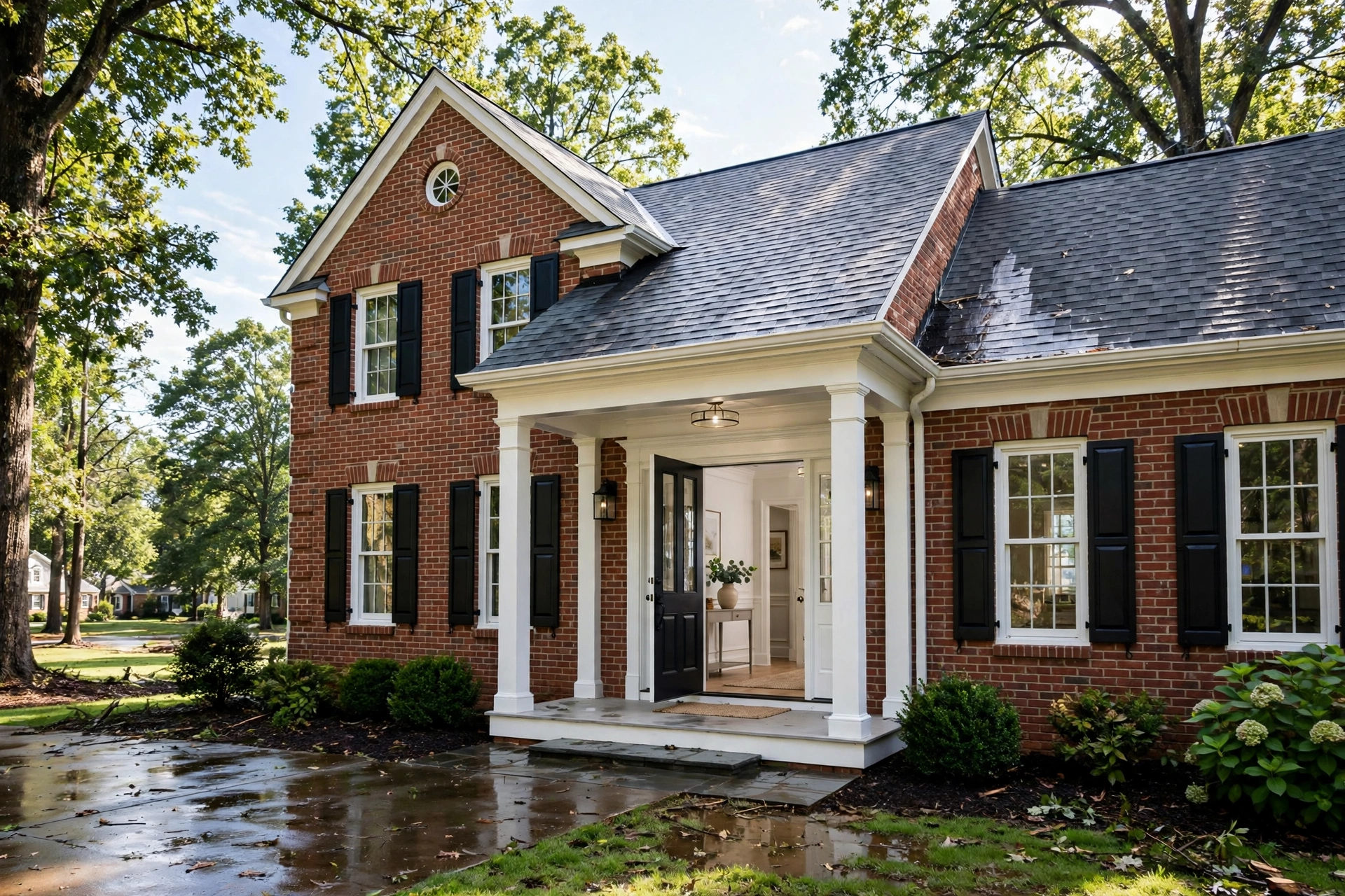 Storm Damage Restoration — Storm Damage Restoration in White Marsh by Bowie Water Damage Restoration Company